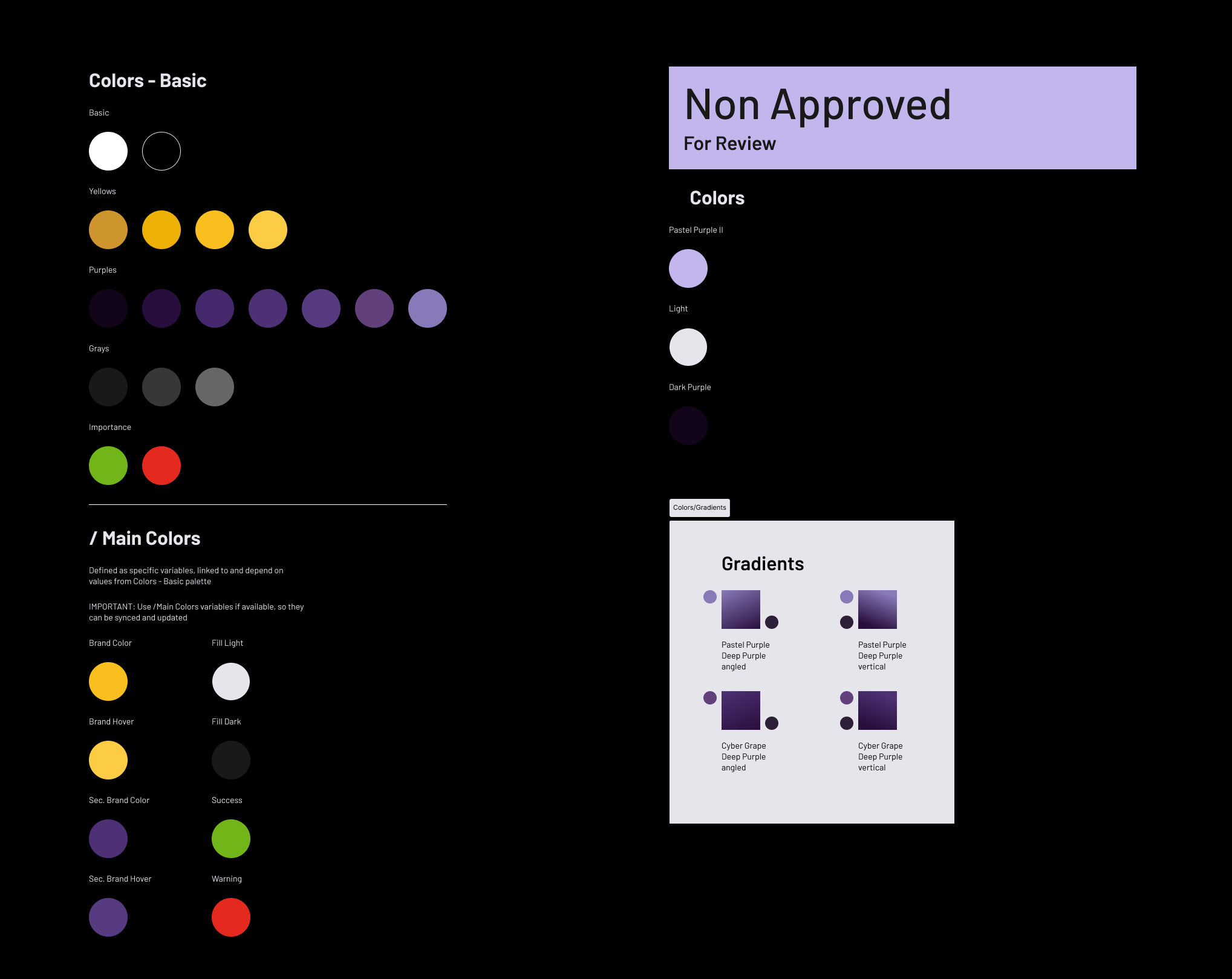 color palette
