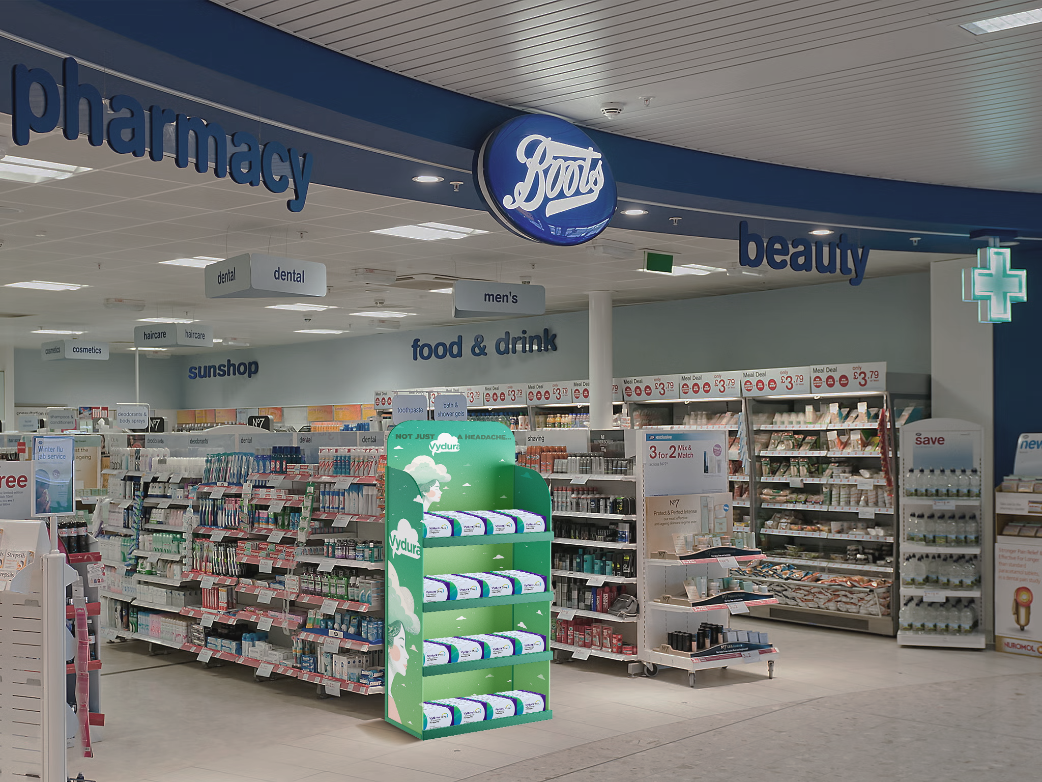 Product Stand in Place
