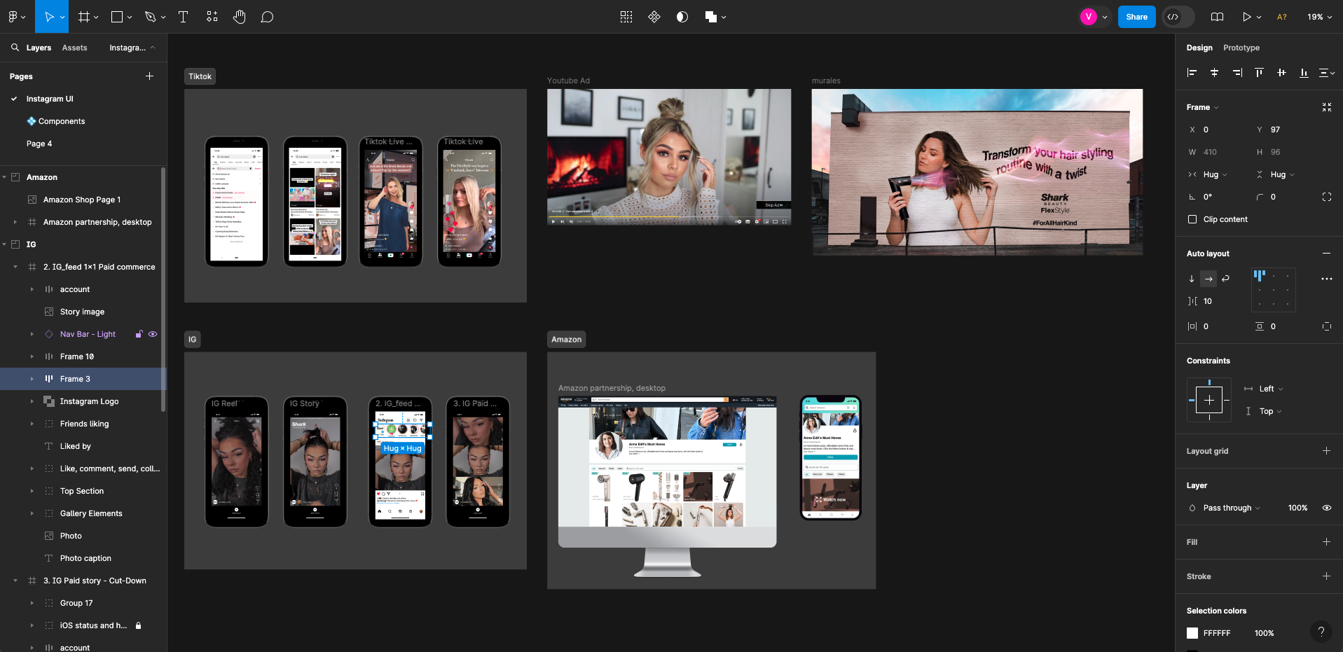 Figma mockups