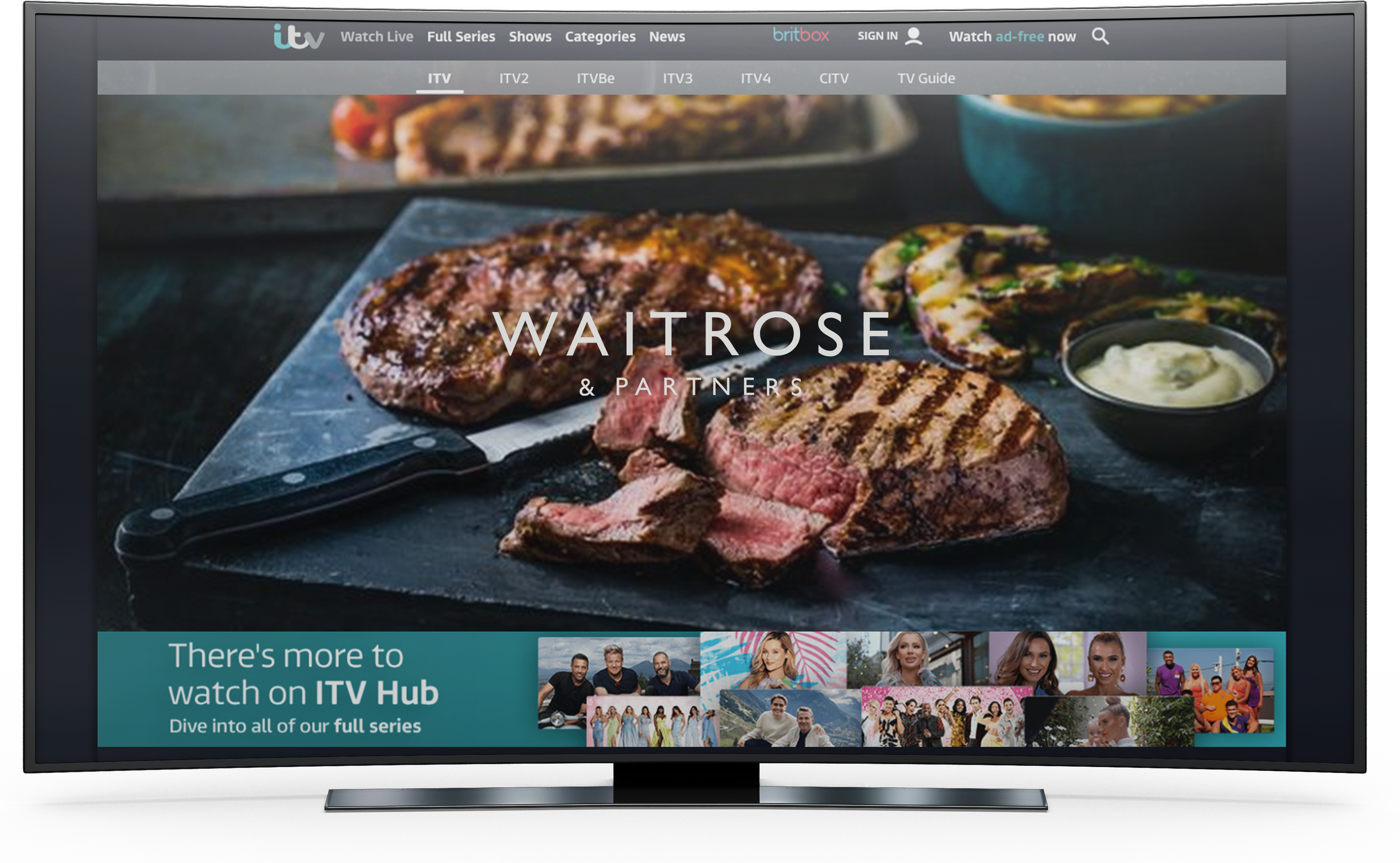 Waitrose ITV ad